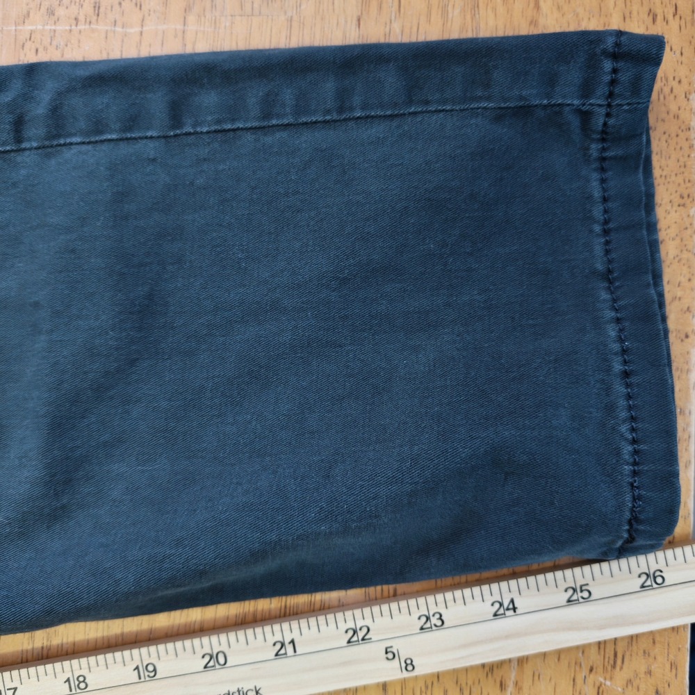 Levis 502 Regular Taper Pants Mens 38x30 Charcoal Grey Faded Black 29507-0050 - Picture 7 of 7